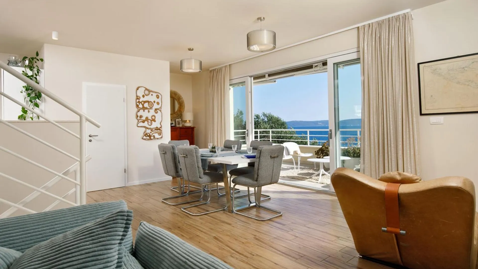Villa Anadea With Hot Tub Overlooking Sea Trogir