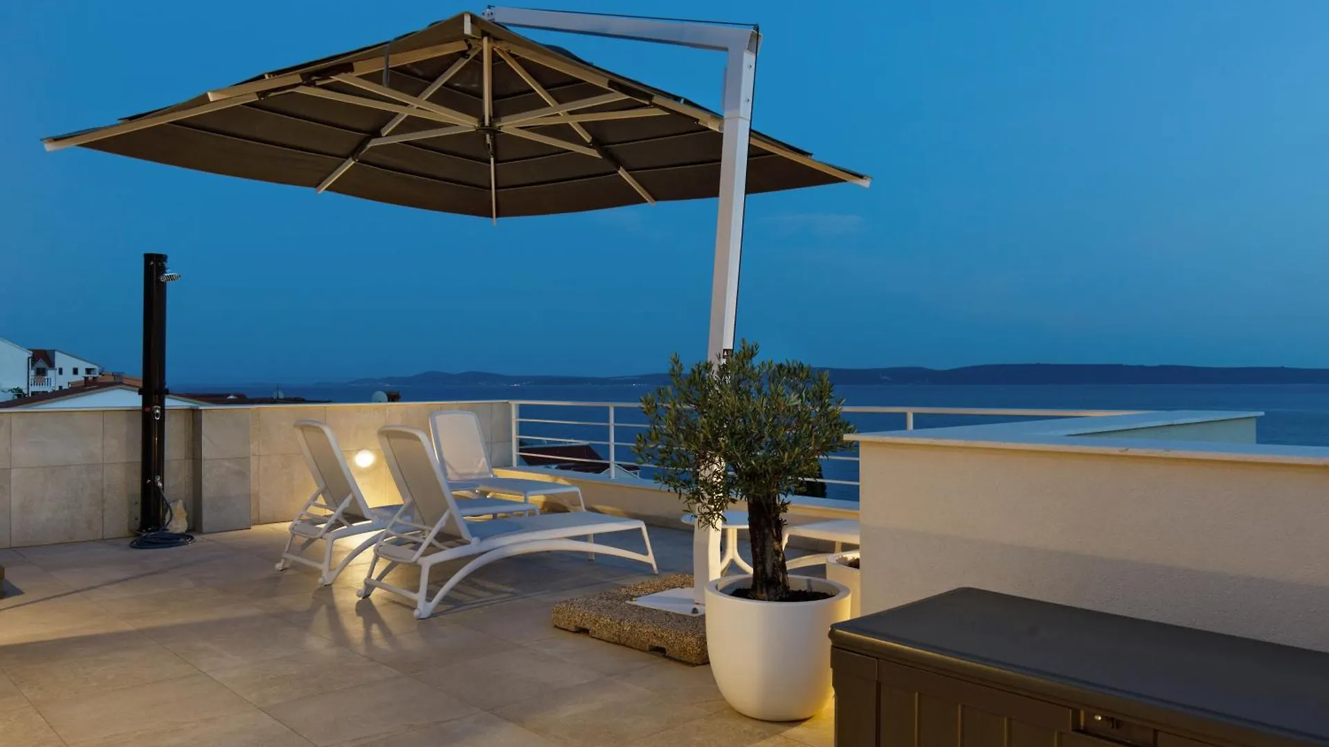 Villa Anadea With Hot Tub Overlooking Sea Trogir Croatia